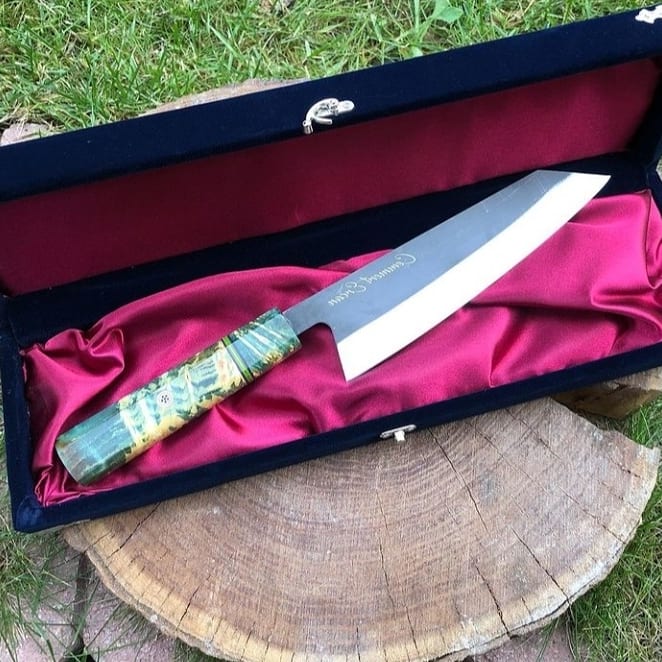 AAdamascus's tweet photo. Custom Handmade D2 Steel Cheaf knife with Acrylic Handle and Stylish Box.
For more details DM, Email at a.aknives723@gmail.com or visit my page on instagram a.adamascus.
Payment method:
     Only PayPal
Free shipping in all over the world https://t.co/n7NhoN34Ms