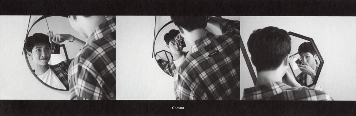 comma_bts's tweet photo. [scan] Album BE photo book 

#RM @BTS_twt https://t.co/7sNNZ4AOxx