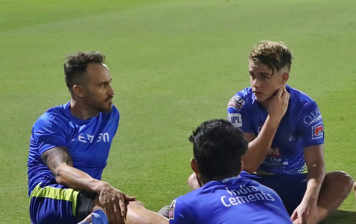ChennaiIPL's tweet photo. About last night... 😋
du Plessis c Jordan b Curran

#WhistlePodu #Fafulous #KadaiKutty #SAvENG 🦁💛 https://t.co/yY9NuBDZFq