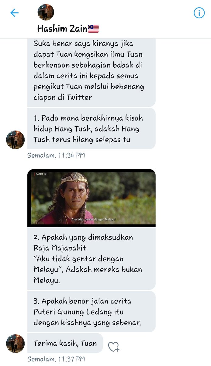 Mohammad Faeez Harith On Twitter Berberapa Soalan Berkenaan Puteri Gunung Ledang Yang Sedang Sohor Kini Trending Kerana Baru Sahaja Ditayangkan Di Netflixmy Abang Bukanlah Seorang Yang Pakar Untuk Menjawab Soalan Ini Sekadar