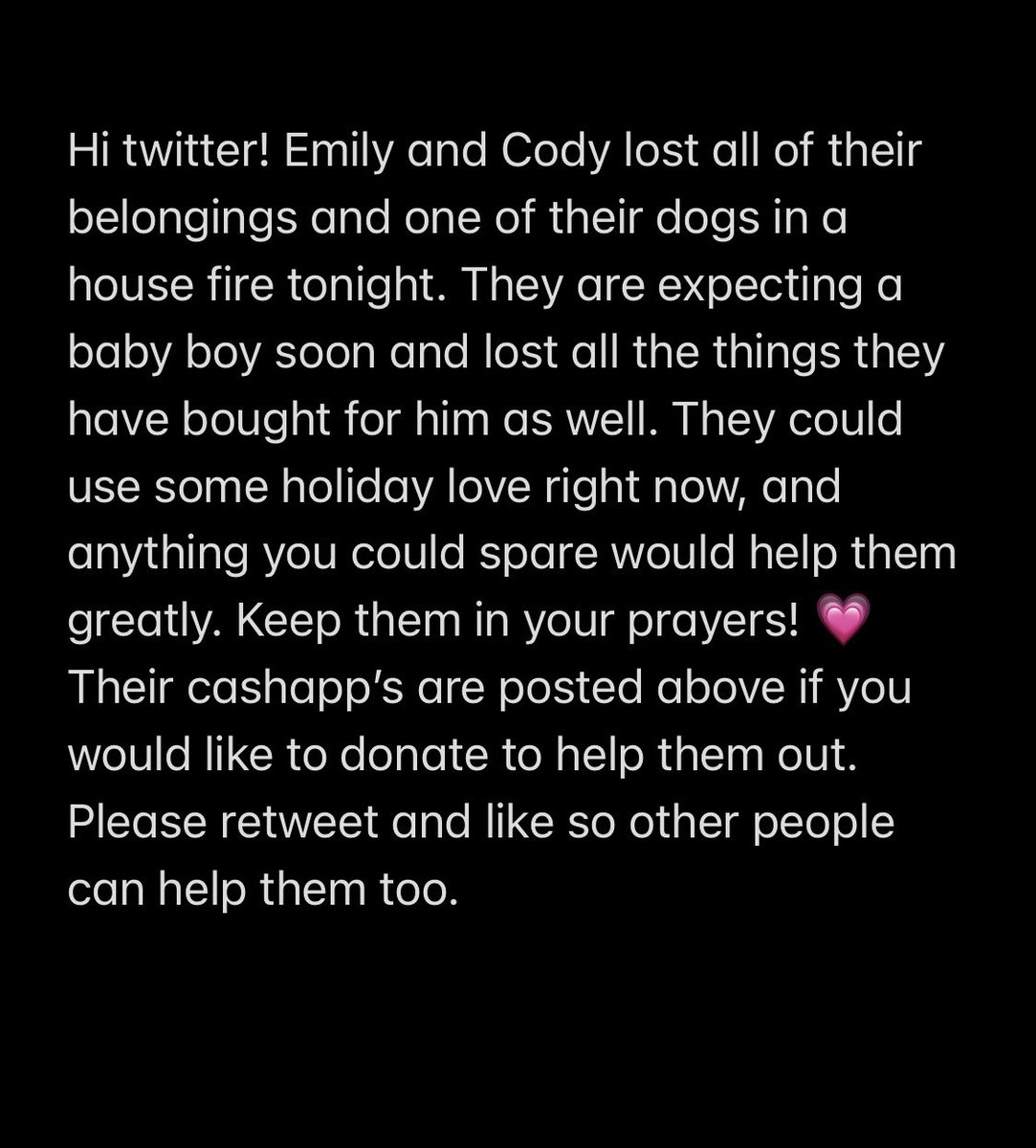 reghantrease's tweet photo. anything helps 💗

cashapp:
$CodyBeehler
$3milylead3r https://t.co/yq9vAbGnAO