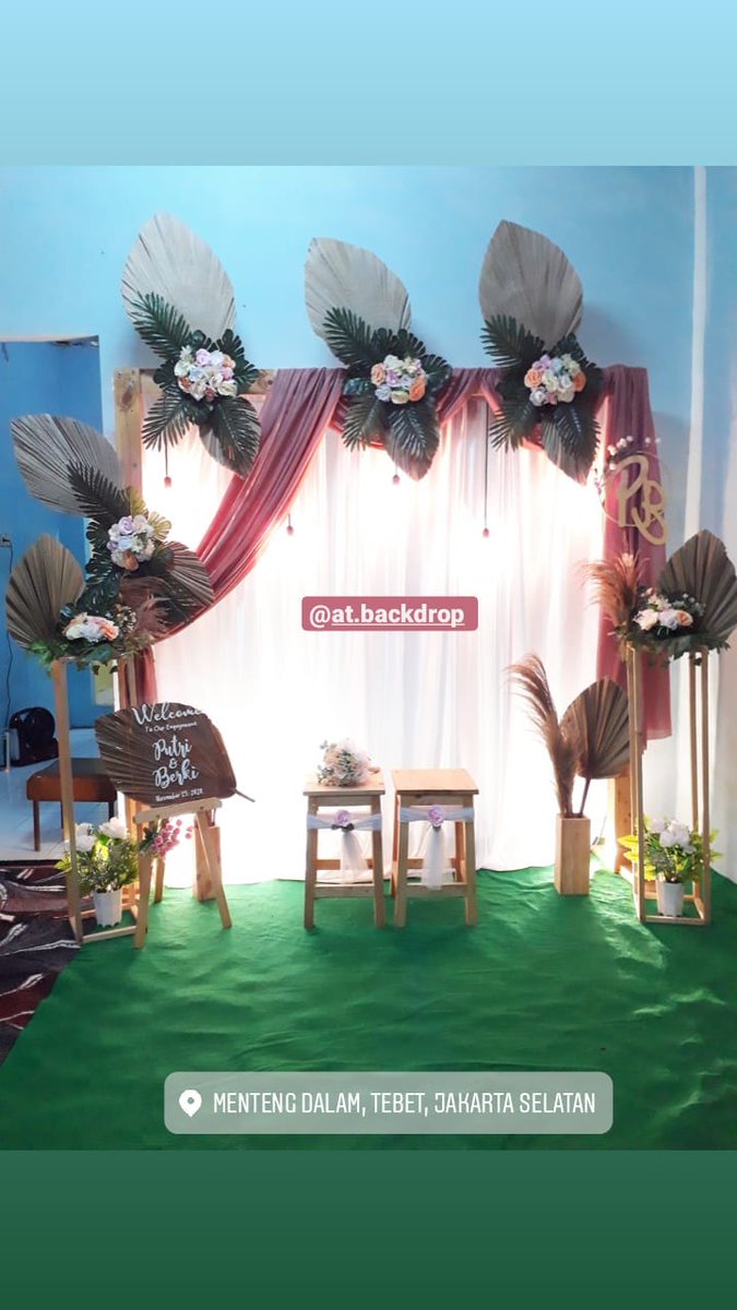 Featured image of post Backdrop Engagement Murah Beli dekorasi engagement online berkualitas dengan harga murah terbaru 2021 di tokopedia