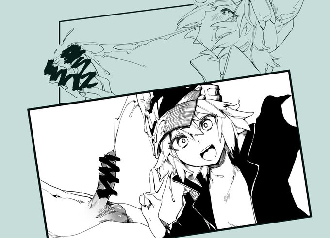 カシャちゃん描いてる マンガってむずかしい 