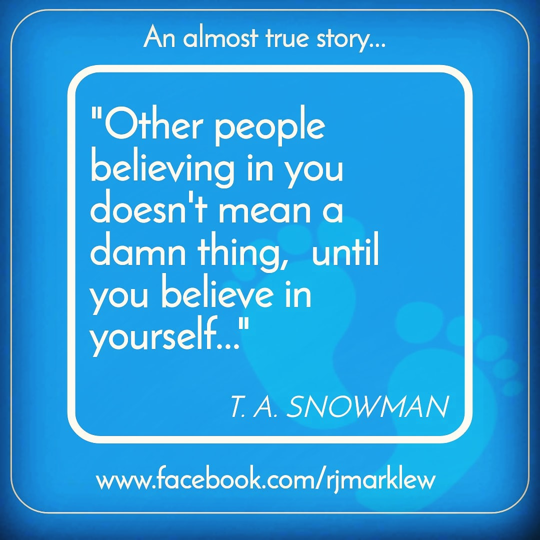facebook.com/rjmarklew 💜💜💜👣👣👣

#yeti
#snowman 
#believeinyourself