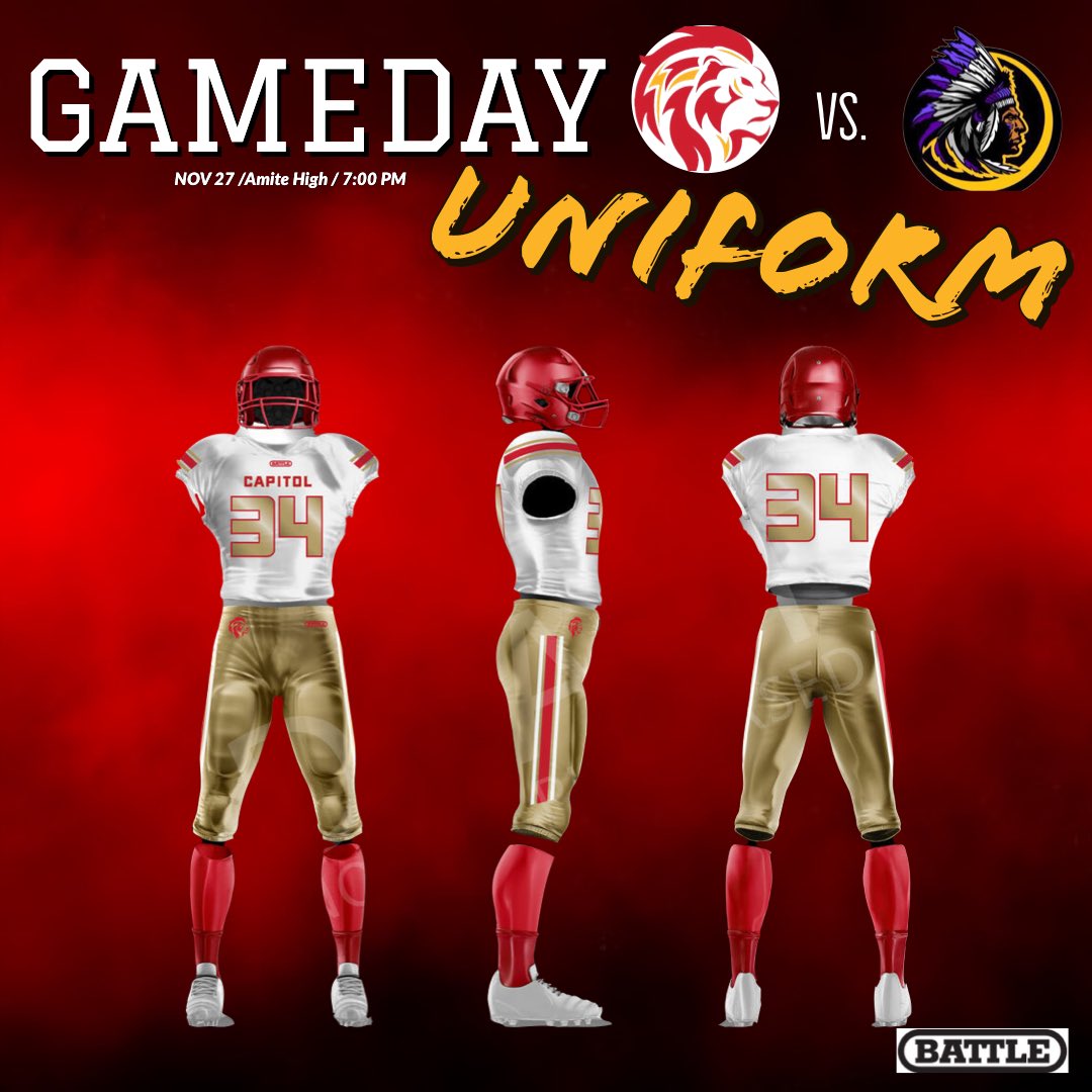Capitol High School Lions Football tweet media