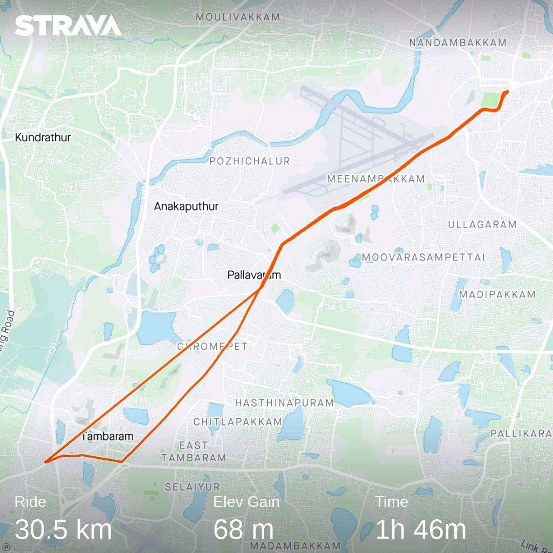 andrewrajpaul_p's tweet image. Check out my activity on Strava: strava.app.link/k4QJwFFMLbb