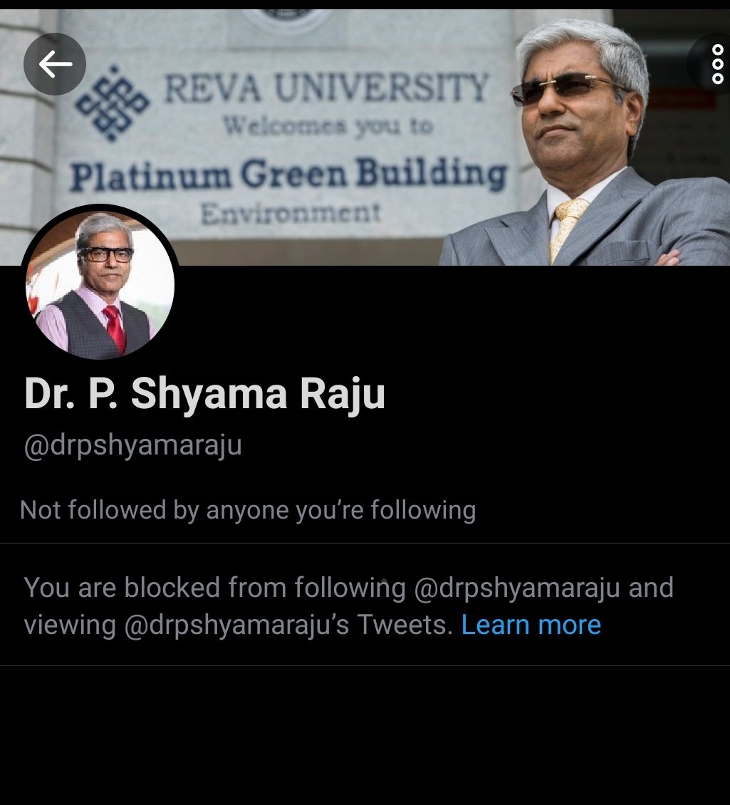 Revastudents1's tweet photo. When we raise our voice this is wht happens we get blocked but we won't stop here @REVAUniversity @drpshyamaraju @tv9kannada @TOIBengaluru @publictvnews #RevaitesAgainstOfflineExam https://t.co/C3nNb3oPLm