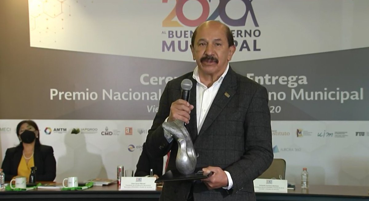Felicito y expreso mi más grande reconocimiento al Lic. Armando Quintero, presidente de <a href="/AALMAC/">alma saavedra</a> y alcalde de <a href="/IztacalcoAl/">Alcaldía Iztacalco</a>, quien hoy recibió el "Premio a la Excelencia Municipalista", por su gran liderazgo y capacidad de innovación en la gestión municipal en México.