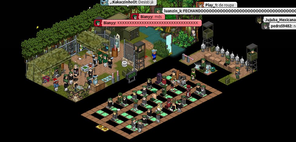 FBIFA_'s tweet photo. E hoje foi dia de quebrar a rotina e dar uma entretida no pessoal com o Fuja 2.0 em parceria com a @Habblindados ! Fica aqui o registro e nosso agradecimento pelo sucesso desse evento! https://t.co/EqDdpYLqUU
