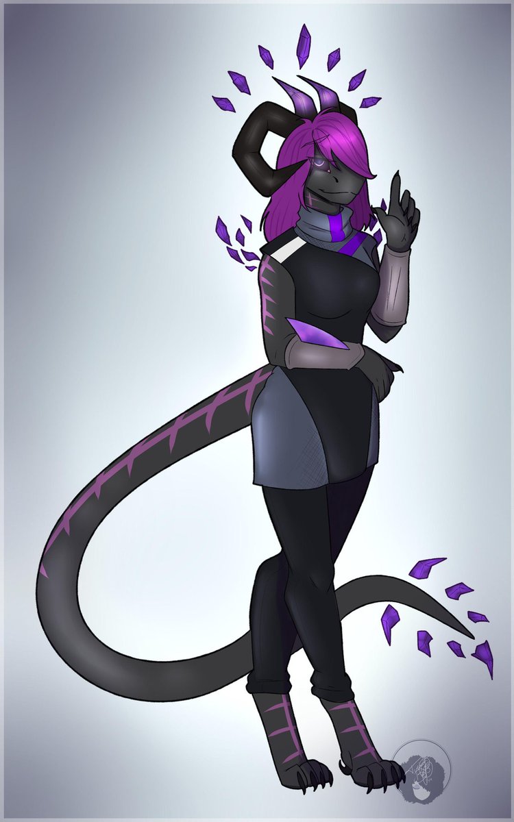 The Star Queen: Eliara BoltThe Heir Apparent to the Tōnarian Empire; Eliara is a crystalline draconid of Tōn. She often tends to toy with physics itself, able to harness antimatter through her magic.: Klanczek (Telegram), @/szaris, @/Xx_Rosemary_xX, holyangel (PicartoTV)