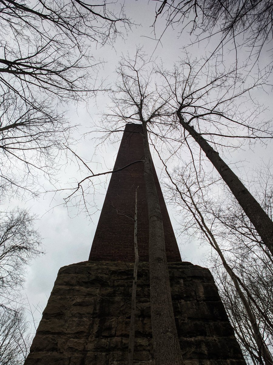 Pictures as usual don't capture the scale well but you can spot Bethany in the last pic here if you want to get an idea of how massive this thing is. Remarkably well preserved too. Just been sitting back here for a century plus. These trees weren't here when it was built.