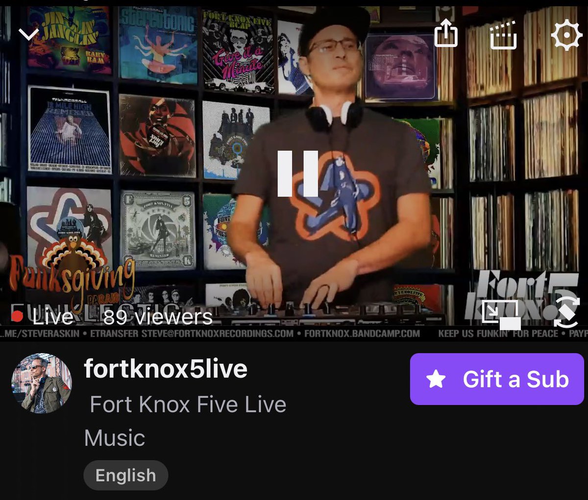 aidenscott's tweet photo. The last stop on the #FUNKsgiving paRAID is here!  The legendary @FortKnoxFive at https://t.co/YjkORTPDZO https://t.co/ojtOsxFQ7g