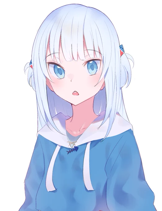 らくがきです サメちゃんを描きました #gawrt 