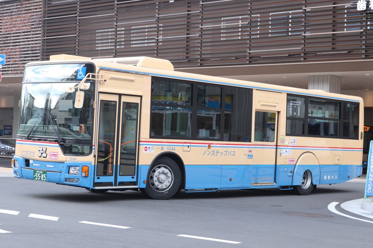 みかん海老 阪急バス 唐櫃3244 神戸0か5585 年式 2kg Mp38fm