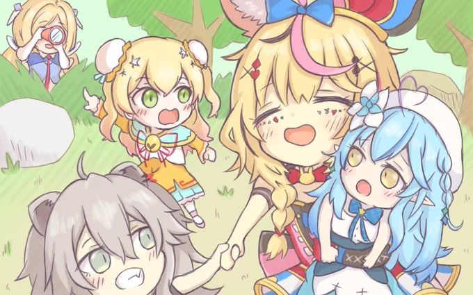 「5期生のARK✨」
こんなイメージ…かな??配信楽しみにしてます?
#絵まる #ししらーと #らみあ〜と #ねねアルバム 