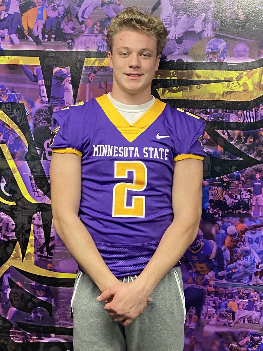 lukemulder42's tweet photo. I’m very excited to announce that I will be continuing my education and football career at Minnesota State University! https://t.co/bISmStdATg