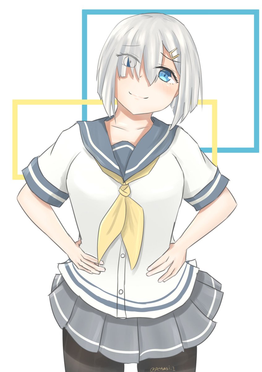 ←半年前ちゃんと1時間で制服まで描いてた頃と平気で時間オーバーする上にまともに服を描かなくなった現在→
#進化してたらRT見た人もする 