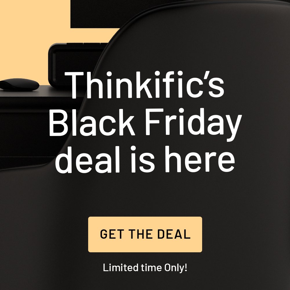 Give yourself the tools you need to realize your potential. For only $396, you’ll get 6 months of Thinkific Pro+Growth for the price of 4. Plus, we’re adding over $1200 in bonus training and tools to help you level up your online course business. try.thinkific.com/joshuajehudah3…