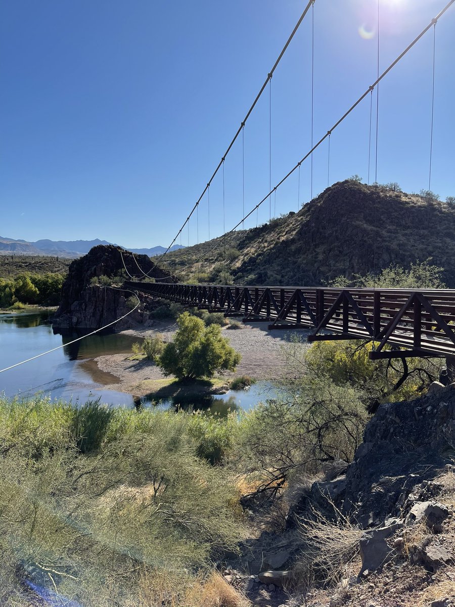 Continuing a tradition of doing an epic ride on Black Friday. Riding 72 miles around Humbolt mtn, crossing sheep’s bridge. No sheep today, just two goats. #OptOutside #Arizona #mtnbiking https://t.co/ka0LZbi1gO