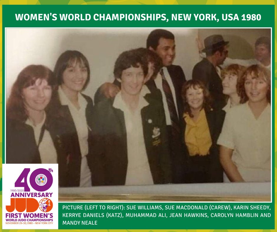 Today we celebrate the 40th Anniversary of the First Women's World Championships 🥋

JA is proud to recognise our first Women's Australian World Championship Team, &amp; had the pleasure of catching up with a few of the team members sharing their memories

➡️ ow.ly/fKzf50Cw40I