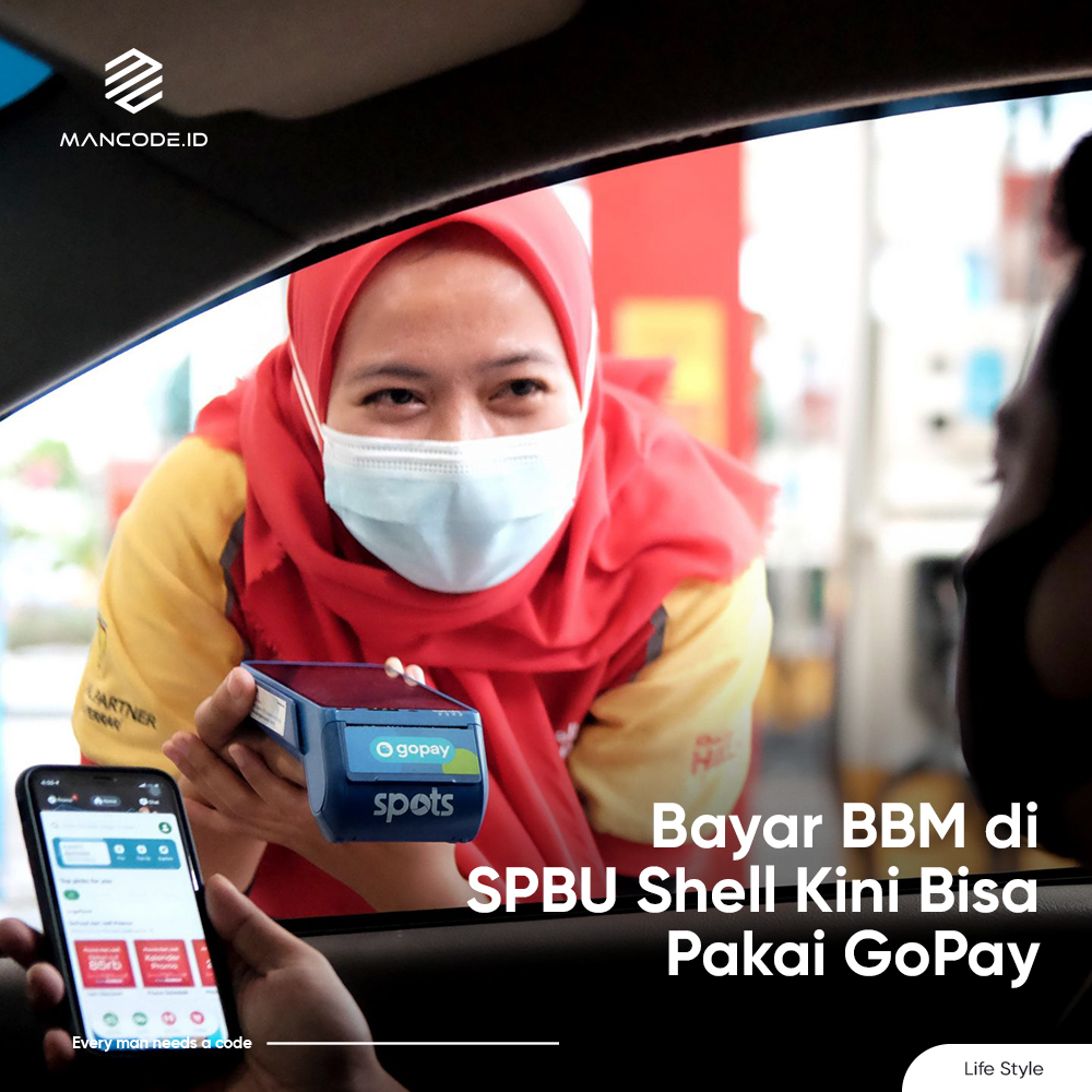 Mancode_ID's tweet image. Bekerja sama dengan Gojek, Shell Retail Indonesia hadirkan kemudahan pembayaran dengan layanan digital GoPay dan GoFood. bit.ly/3meCzC9

#SPBUShell #PromoShell #ShellxGopay #PromoGopay