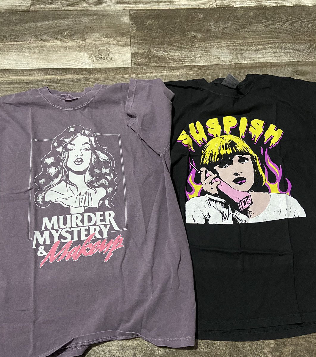 AmberKaylynn7's tweet photo. My hubby knows me too well! He got me @BaileySarian merch for Christmas! I convinced him to let me have it early. Love me some Murder, Mystery &amp; Makeup! 💕 https://t.co/5cqXUL0EZO