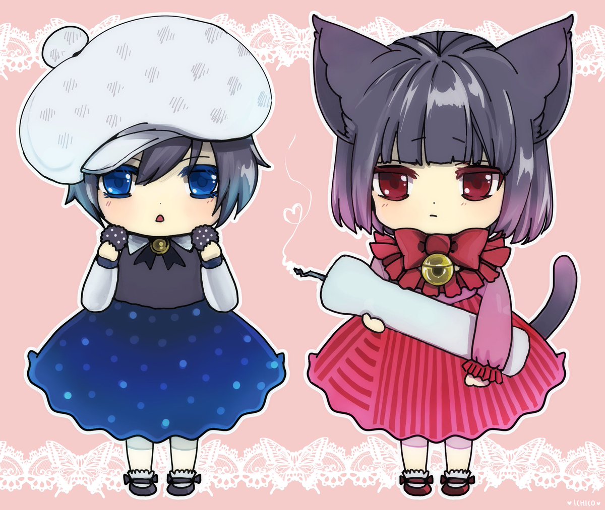 いちこ ご依頼ありがとうございました 久々にデフォルメキャラを描きました 最初はロウソクに火 をつけてたのですが火傷するじゃんって気づいて消しました 笑 イラスト イラスト好きさんと繋がりたい 絵描きさんと繋がりたい