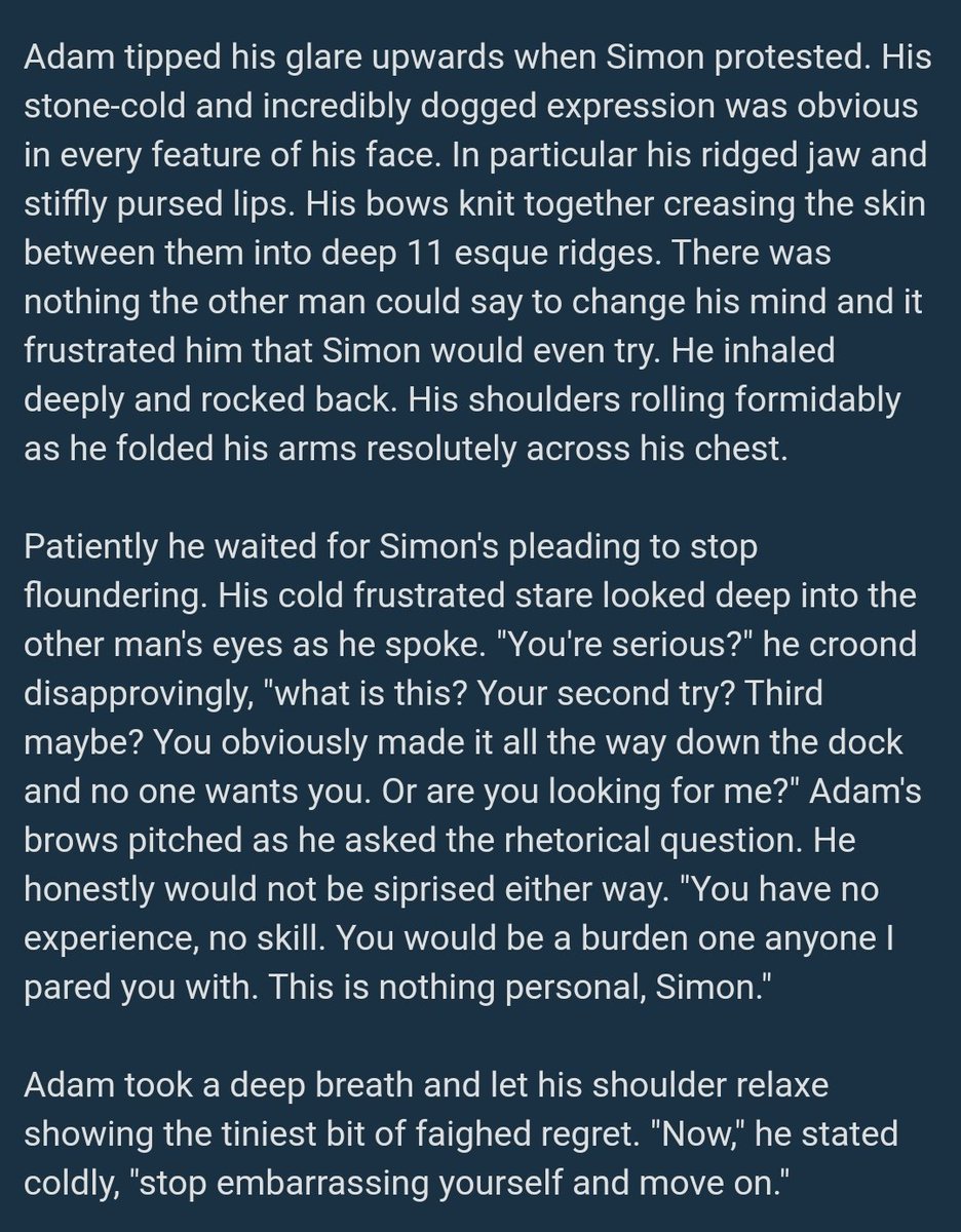 obieblu's tweet photo. Inexplicably, the closeted first mate of a #pirate ship doesn't want to hire the male whore that he banged last night. How is my MC ever going to get out to sea for a new life? He just quit the brothel... ⚓ 
#roleplaying #roleplay #gayroleplay https://t.co/1PlTnIlSr6