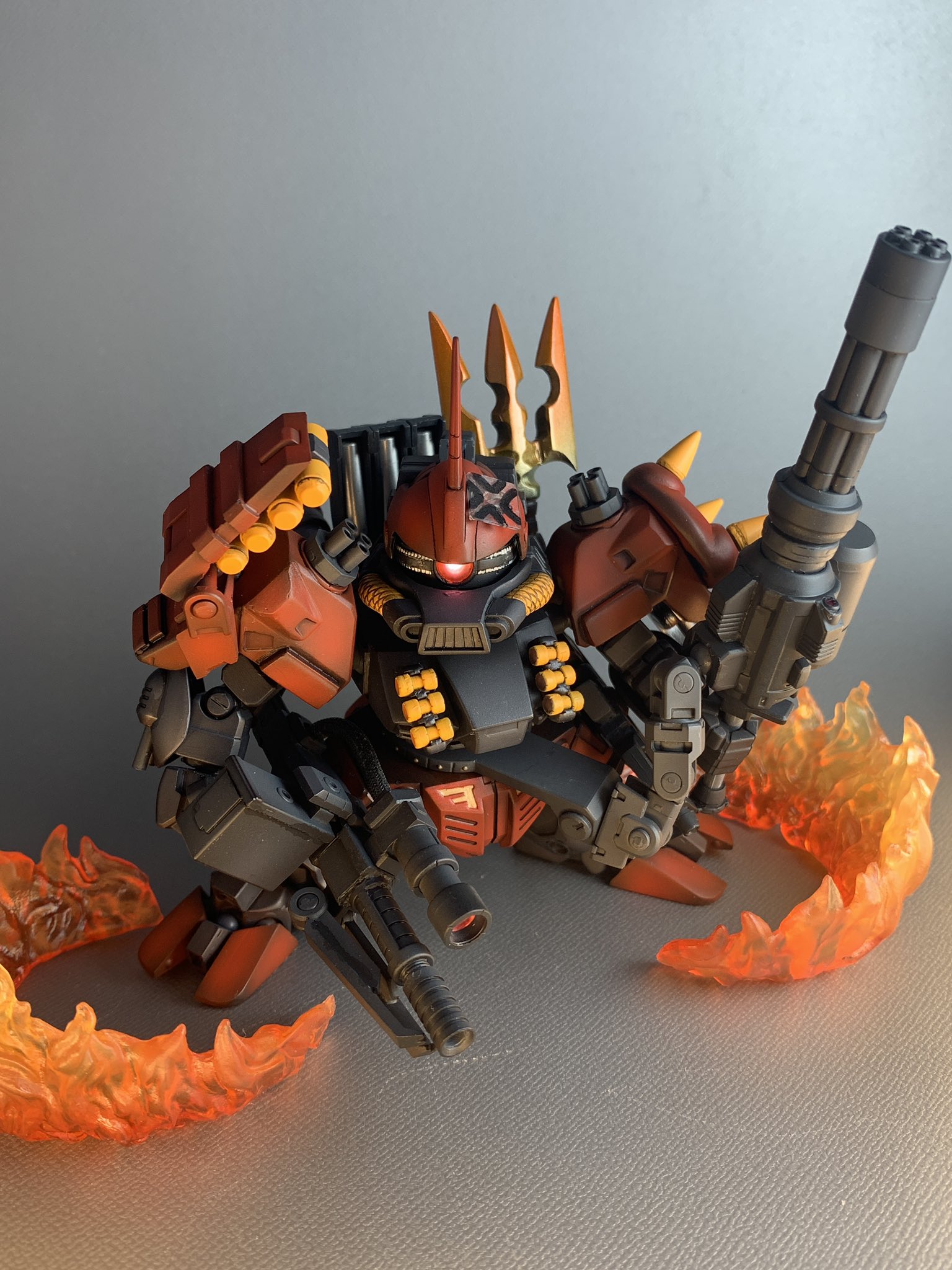 元祖SDガンダム プラモデル ブラッディザク 完成品