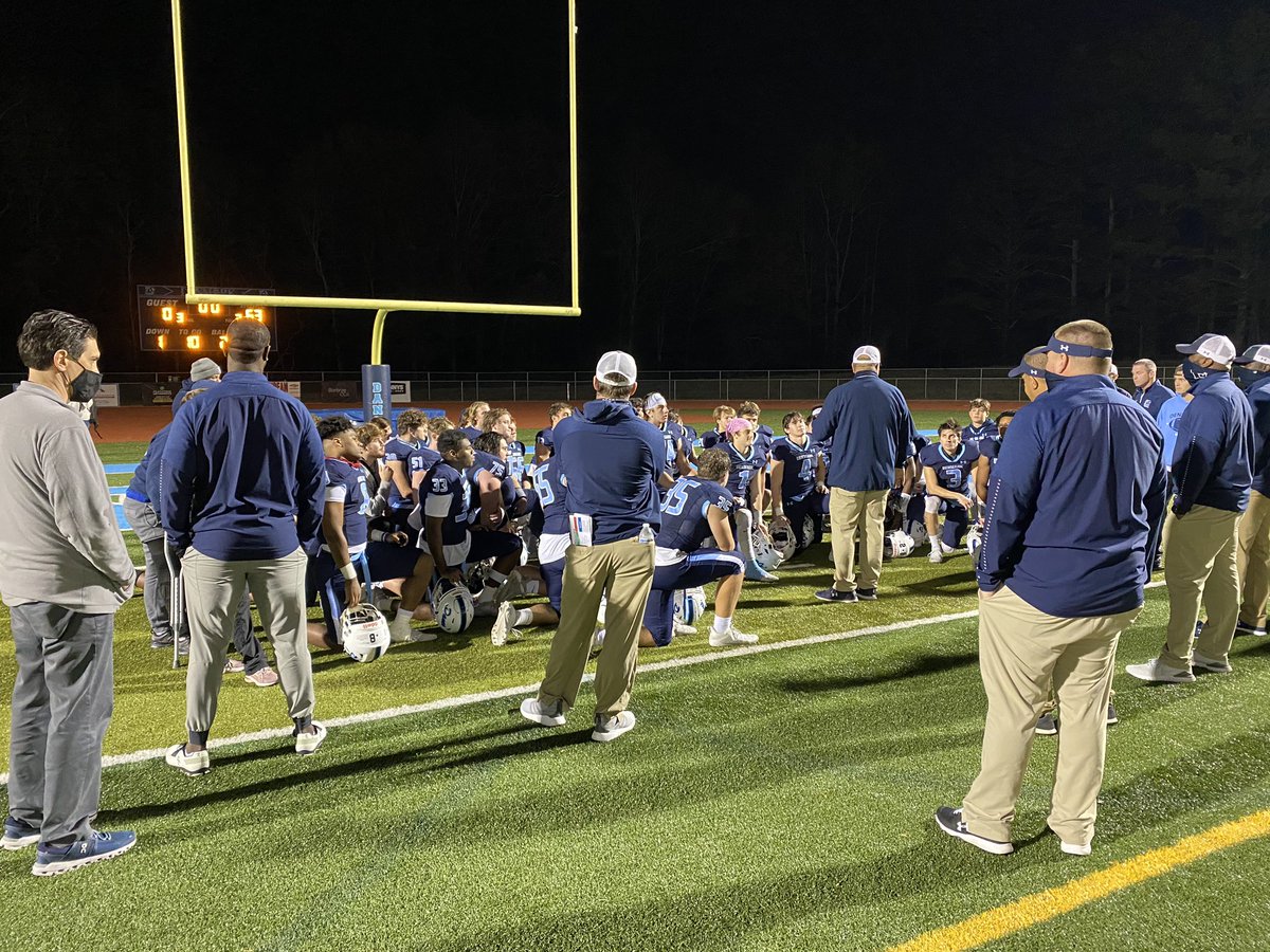 FCSSecondaryDIR's tweet photo. Congratulations to our Denmark HS Football team on a big win over Discovery HS in the first round of the GHSA State Play-offs! Super proud of this group of young men and their coaches! #itsagreatdaytobeadane @HsDenmark @DenmarkHS https://t.co/lUTUJwfqLN
