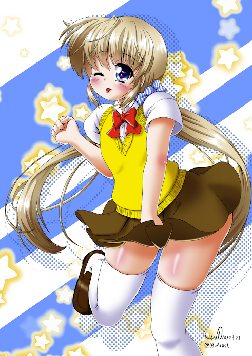 D3_Misril's tweet photo. いいニーハイの日だから、過去絵も含めてちょこちょこイラストアップしていきます。お次はコロナ♡(੭ु´͈ ᐜ `͈)੭ु⁾⁾♡
#いいニーハイの日 #vvst https://t.co/s9rbLWYE3J