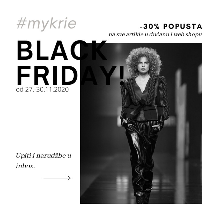 KRIEDESIGN's tweet photo. Black Friday weekend on all blazers 30% OFF
For webshop use code: krie30

#blackfriday2020 #BlackFriday2020 #BlackFriday #blackfriday https://t.co/ny6QjDZ1Zw