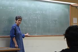 A name that almost immediately comes to mind in this regard is that of Professor Shobha Madan. Professor Madan is a mathematician in the area of harmonic analysis. She has spent several fruitful years as a professor  @IITKanpur and is known to be an exceptional teacher.