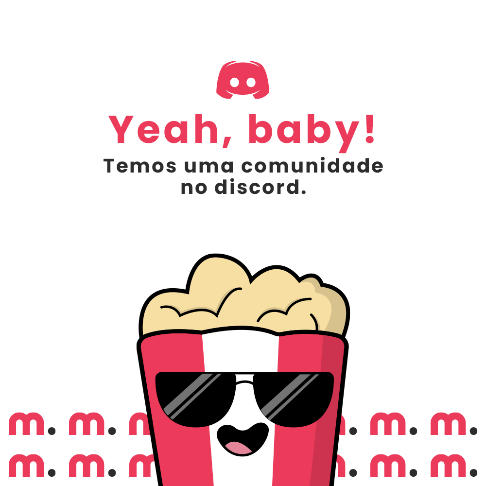 muvy_me's tweet photo. Galera, temos um server no Discord uhuuul 🎉
Lá você pode assistir filmes com seus amigos, conhecer pessoas novas, compartilhar ideias, teorias, dicas, ver novidades como trailers que acabaram de lançar e muito mais!
Só entrar pelo link: https://t.co/rYpCAEdRrc
#muvy #discord https://t.co/ji1hXeNgju