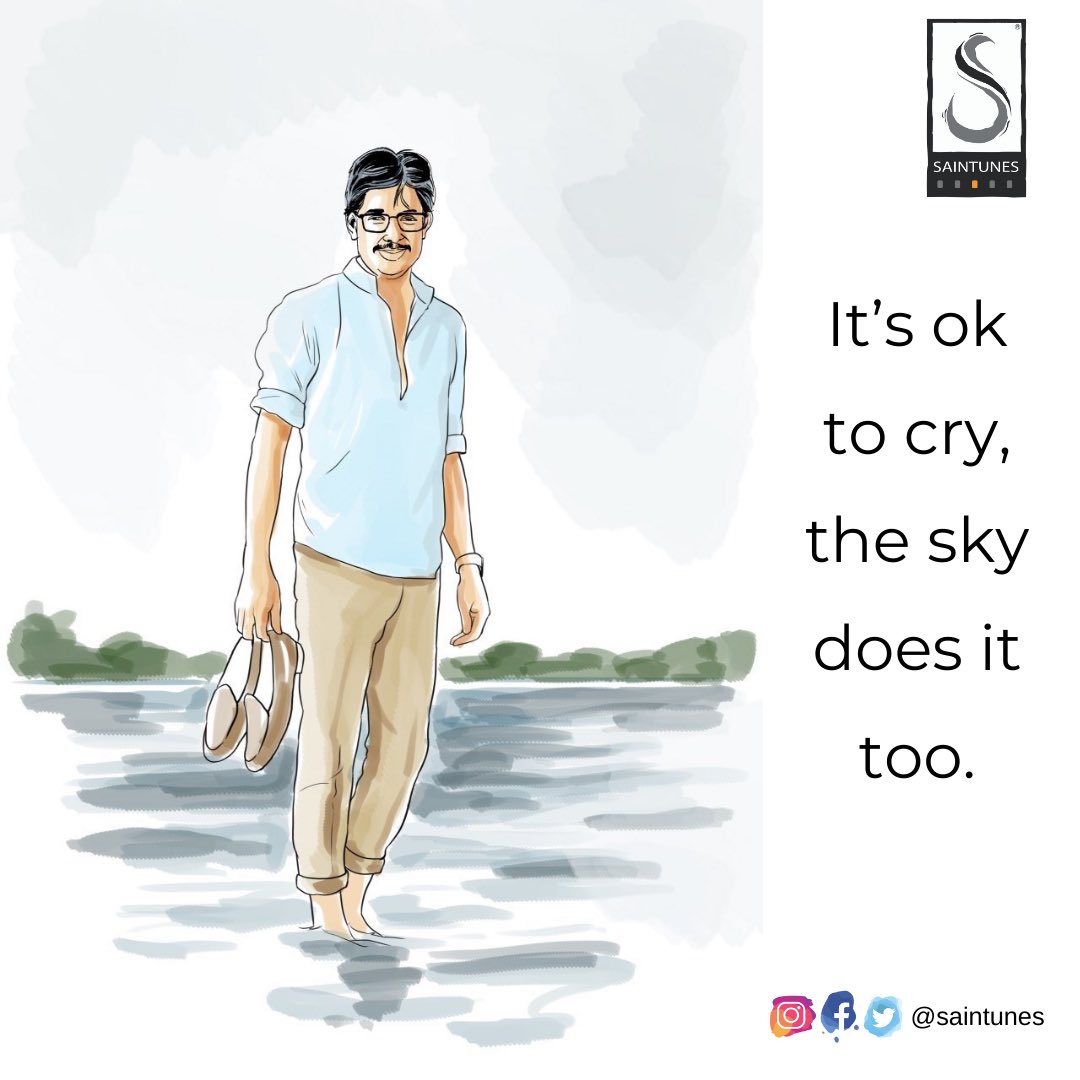 saintunes's tweet photo. It’s okay. 
#Saintunes #Sairam #Sai #Kuttu #KumarNarayanan #itsokaytonotbeokay #itsokaytocry #normalize #caricature #qotd #quoteoftheday #chennai #artist https://t.co/fxnziqGSKN