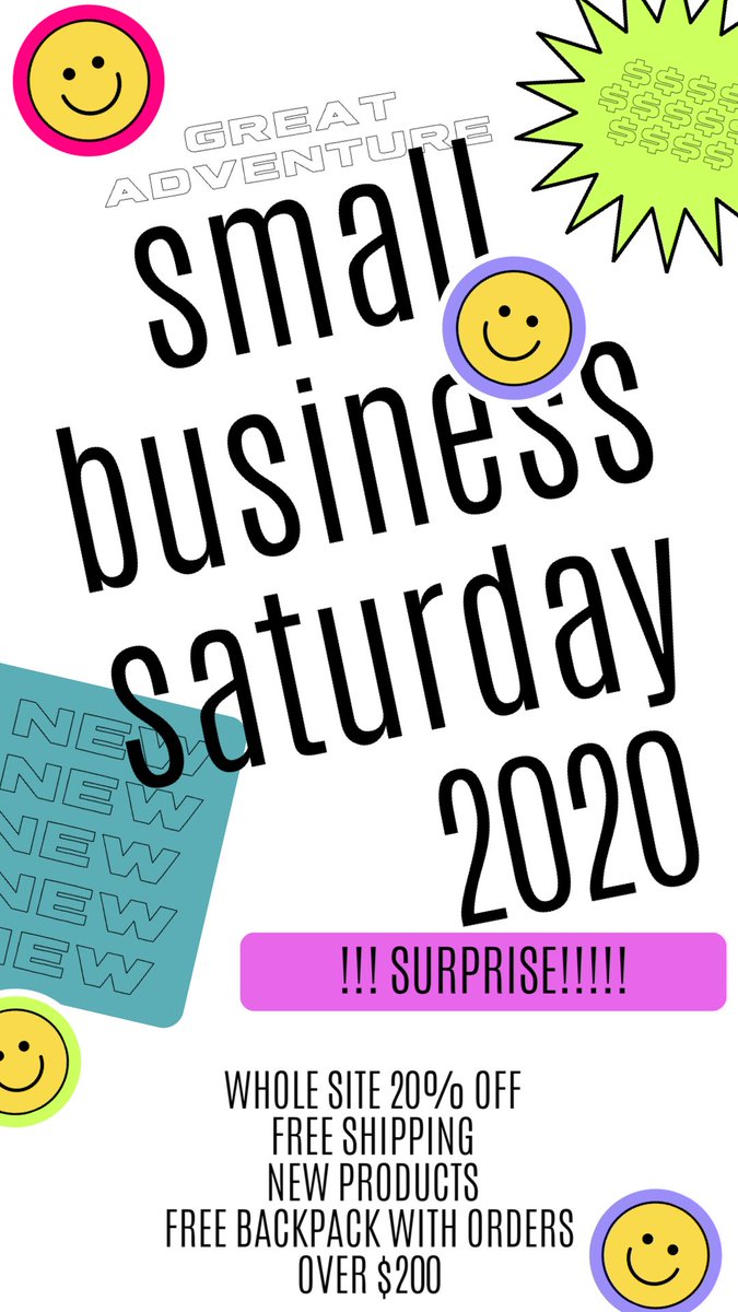 _greatadventure's tweet photo. Small Business Saturday - Twitter saw it first https://t.co/GfmwgyoZ9K