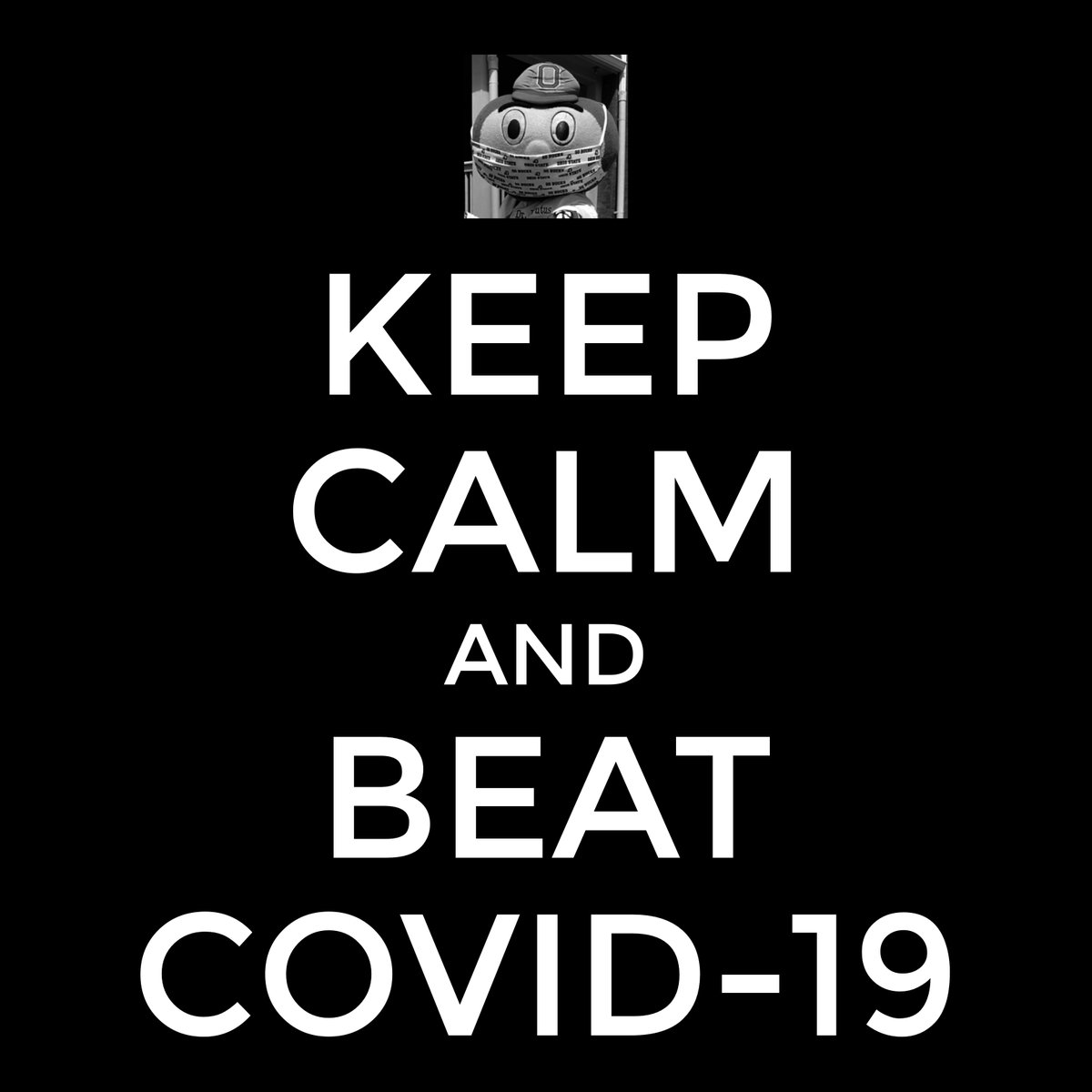 Keep calm and beat COVID-19 #GoBucks #OhioState #BuckeyeNation #OhioStateFootball #buckeyes #beatCOVID19 #bubbles https://t.co/3xrbBDjyJR