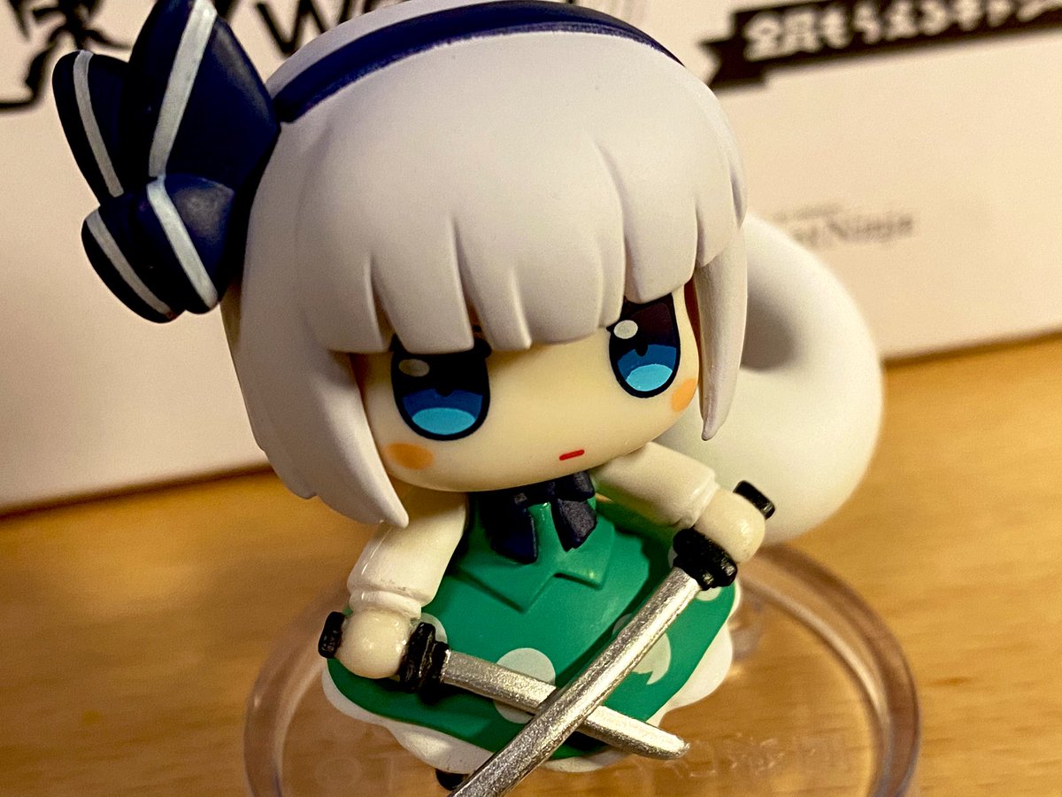 鍵ペン ロスワのフィギュア届いた 妖夢ちゃんかわ 東方ロストワード 東ロワ