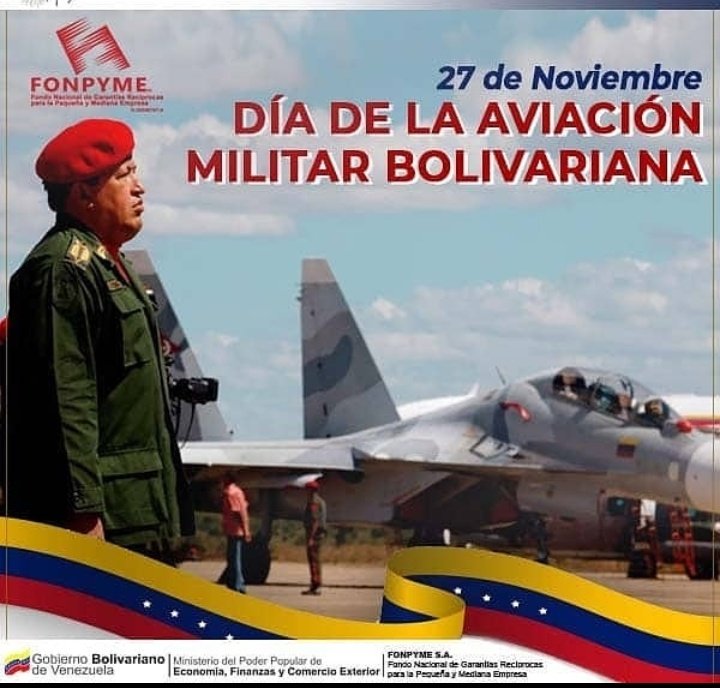 #100AñosAviaciónBolivariana
#RAASActivaParaEl6D
#ModoActivo
@GyliLopez @ritik_b @Carmen197013 @Rafaelrs110 @jacd4580 @SiempreLeal7 @luchadora2020 @Pedro_Plana @Alejand26557780 @miriamrojas0301 @ClapPasos @Flor_120265 @Ling52193581 @LealSiempre5 @Jesika2323 @gilbertomangog