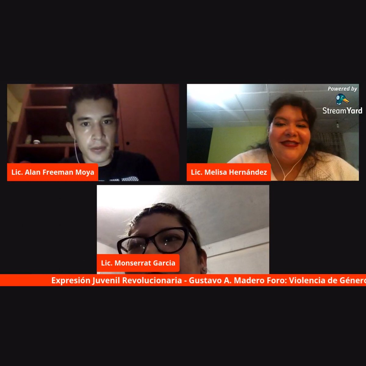 psicfreeman's tweet photo. El día de hoy realizamos el foro “Violencia de Género” con dos grandes invitadas las licenciadas en psicología Monserrat Garcia y Melissa Hernández 

#NiUnaMas #EJRGAM #URCDMX #siempreadelante https://t.co/oG4bJeVoHw