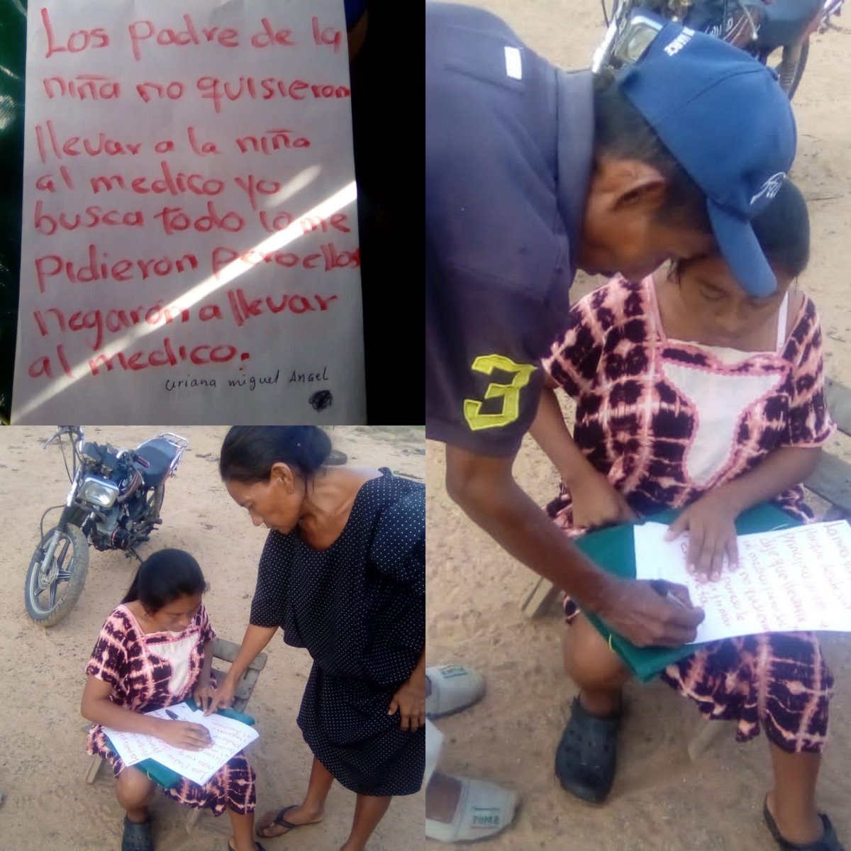 ginelam's tweet photo. Buenas Noches.
Hago Parte Del Equipo Interdisciplinario Del Operador que Presta El Servicio En La comunidad A La Que Pertenece la niña Fallecida,Y Desmiento  Con Prueba  De Que La Niña No Falleció  Por "DESNUTRICIÓN "Los Padres  Se Negaron en Traerla  Aún Centro Hospitalario. https://t.co/1ucRG69MlI