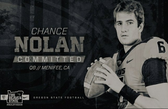 CFBHome's tweet photo. Chance Nolan made 6 inches big again. https://t.co/RP8WCw86St