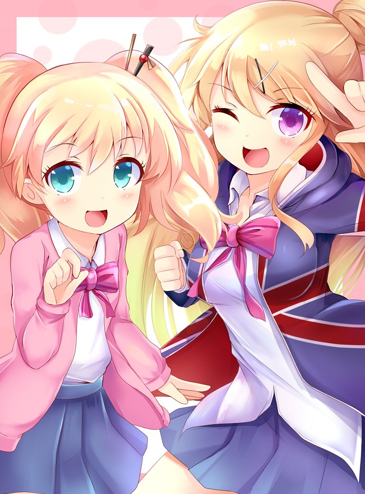 あるえ No Twitter きんいろモザイク のアリスとカレンを描きました きんいろモザイク きんモザ Kinmosa あるえ No Twitter きんいろモザイク のアリスとカレンを描きました きんいろモザイク きんモザ Kinmosa