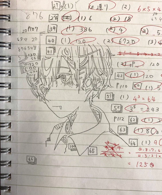落書の量が多過ぎてノート提出って言われた時の絶望感。(字が汚いのは見逃…(゜o゜;)
#落書き好きさんと繋がりたい 
#絵描きさんと繋がりたい  #らくがき 
#シャーペン画  #オリジナル 