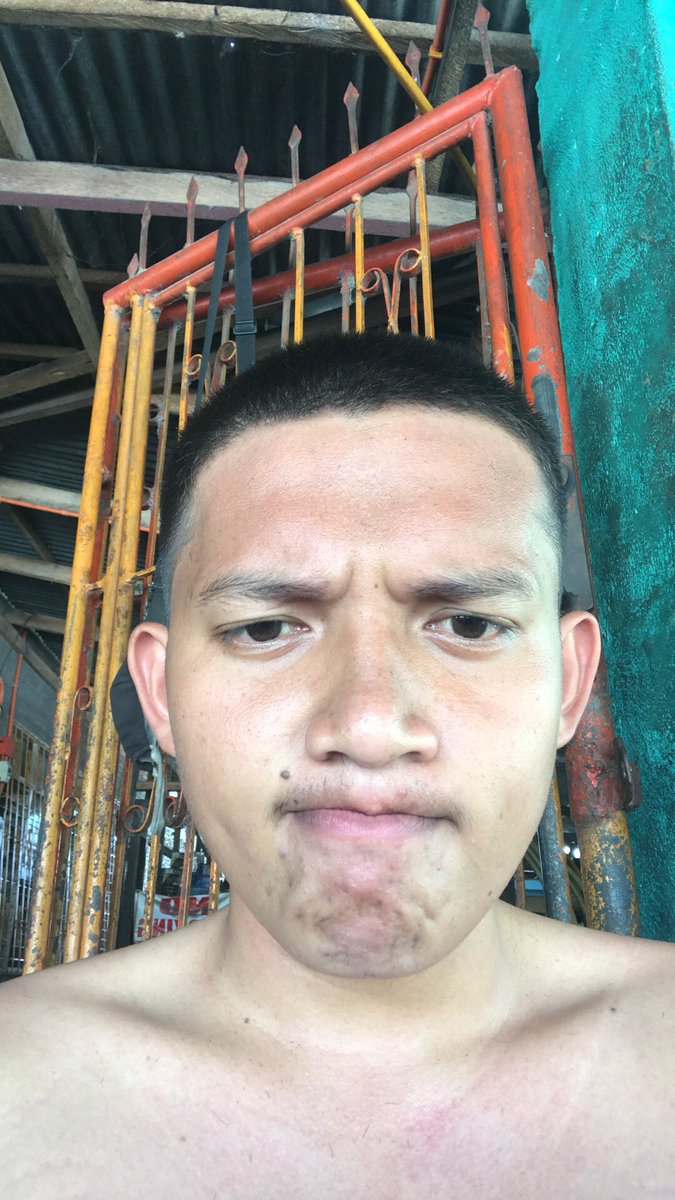 jericmahait's tweet photo. new hair cut new life HAHAHAHAHA https://t.co/tHi0msu2ly