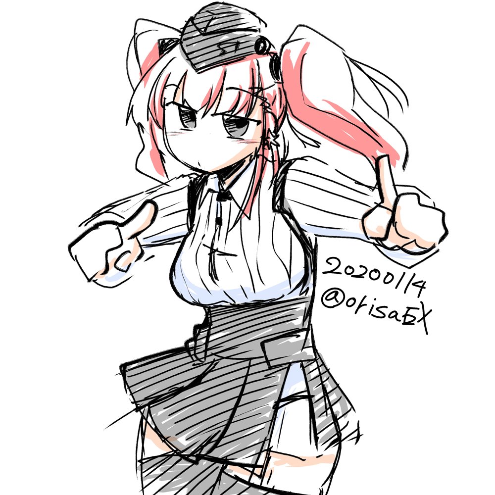 アトランタ(艦これ) 「#進化してたらRT見た人もする
←2020.01.14    2020.11.2」|織匡俗@4/16防人のうた【B-17】のイラスト