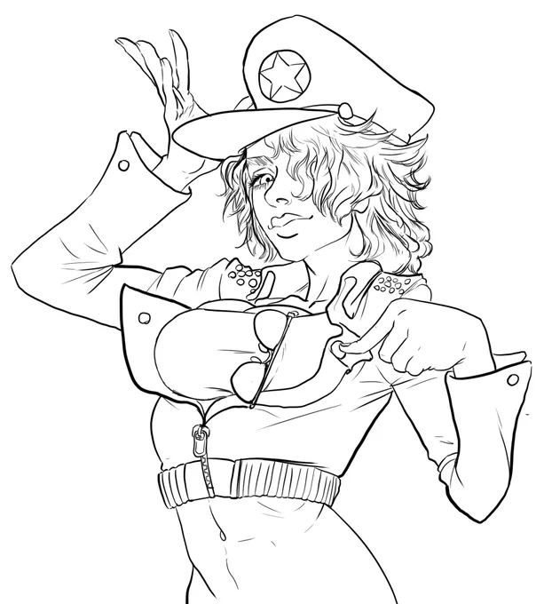practicing inking 