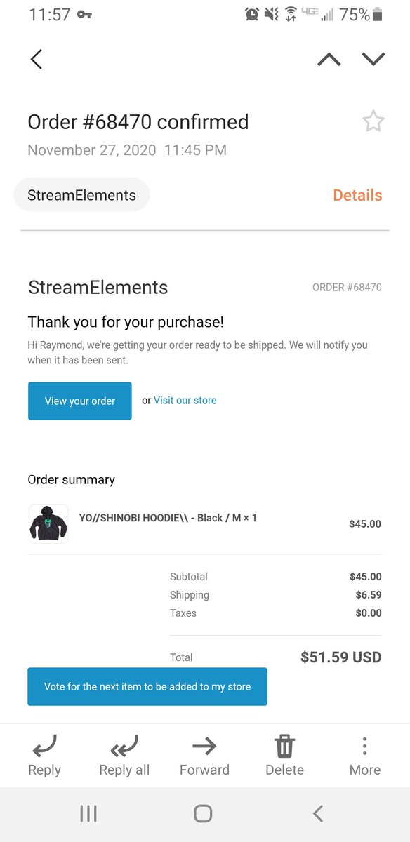 Didn't buy anything for black friday but i didn't want to be left out so i ordered a yoshinobi hoodie. I regret nothing. <a href="/yoshi_sudarso/">Yoshi Sudarso 🇮🇩🐉</a>