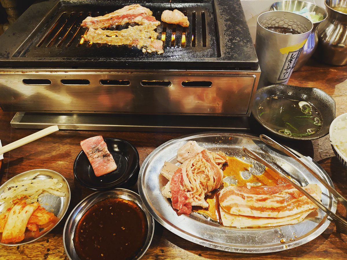 Jiko ｼﾞｺｳ 昼間っからひとり焼肉 焼肉いっしゃん 福島グルメ 福島ランチ 野田阪神グルメ