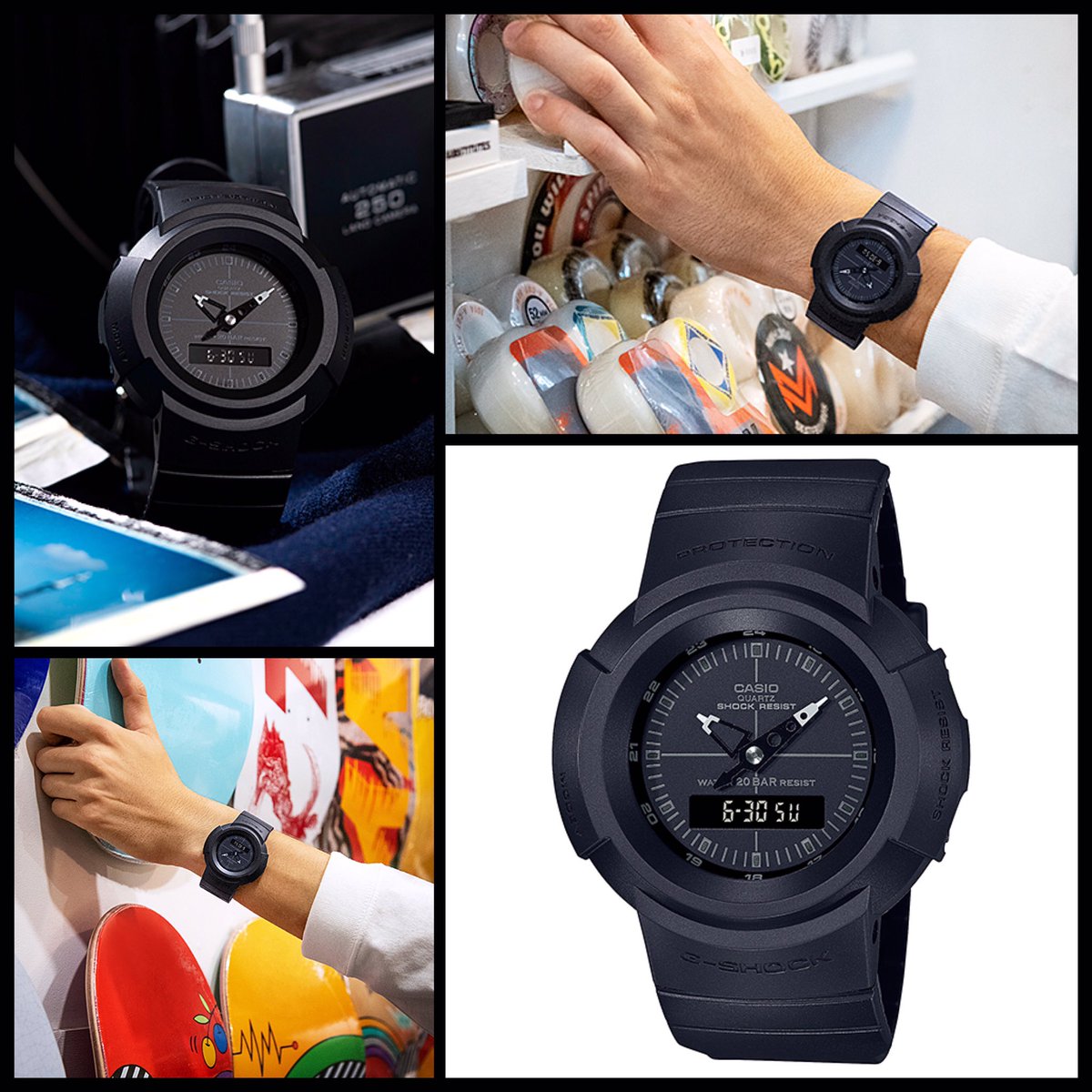 2022公式店舗 新品未使用品 G-SHOCK AW-500BB-1EDR 海外モデル asakusa